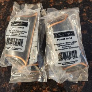 4 Liberty P17212-VBC 3" Bronze with Copper Rectangular BIN Cabinet Drawer Pulls